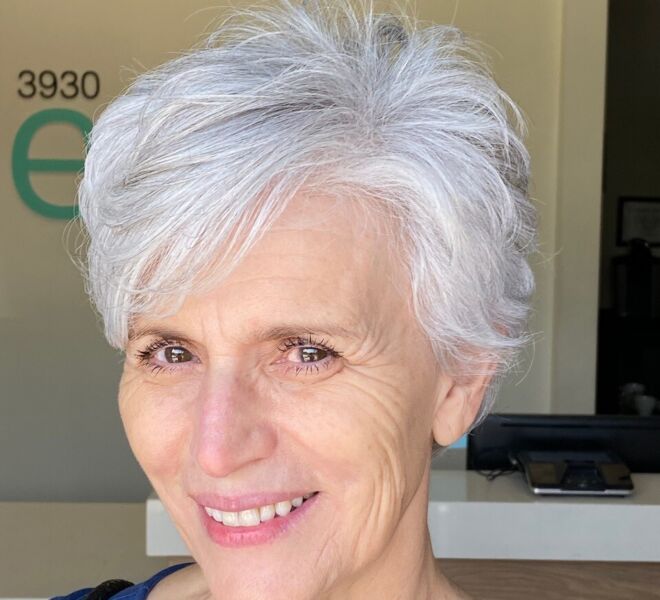 Grey Haircut