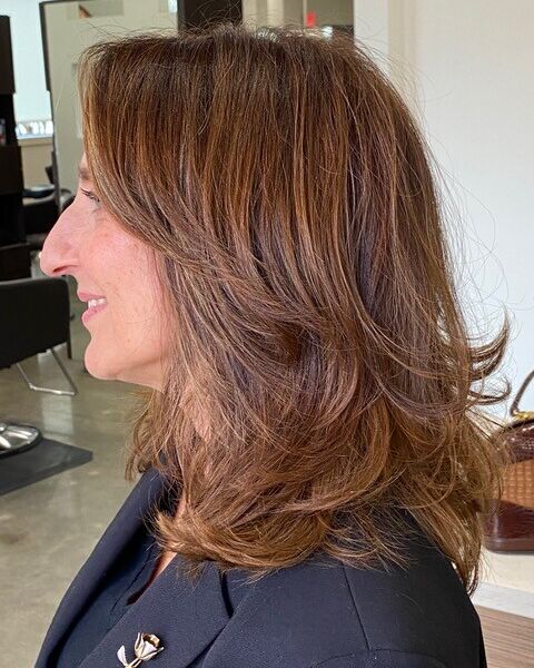 hair color and highlight work
